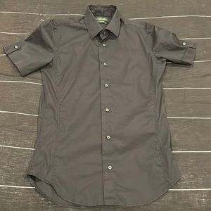 Men’s very slim fit short-sleeved Zara shirt